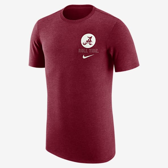 Football Alabama Crimson Tide Crew Neck Shirts. Nike